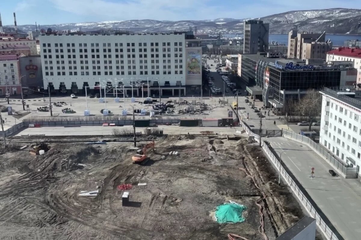    Стали известны территории, которые благоустроят в Мурманской области