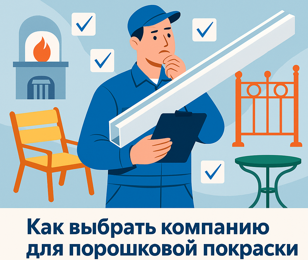 Как выбрать компанию для порошковой покраски металла