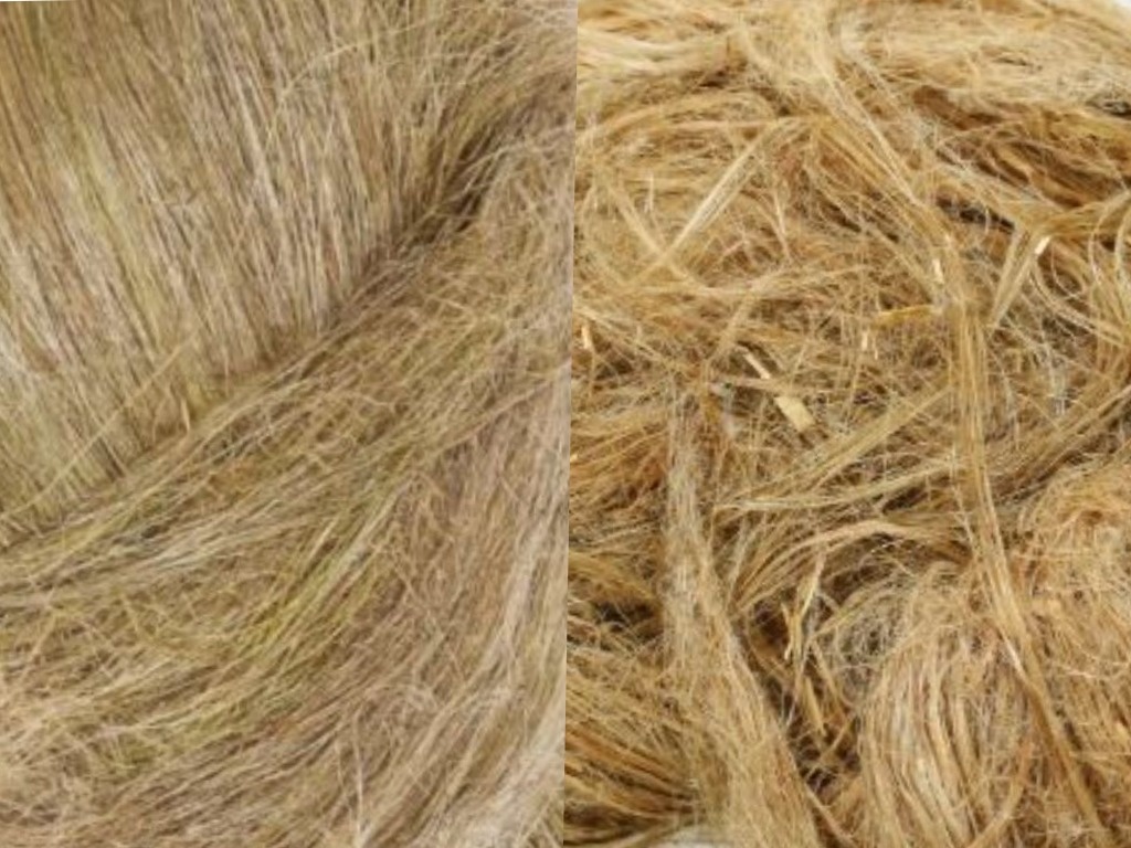 Такое грубое необработанное волокно используется только в технических целях