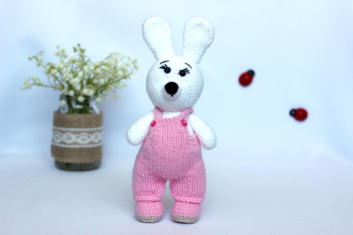 амигуруми заяц