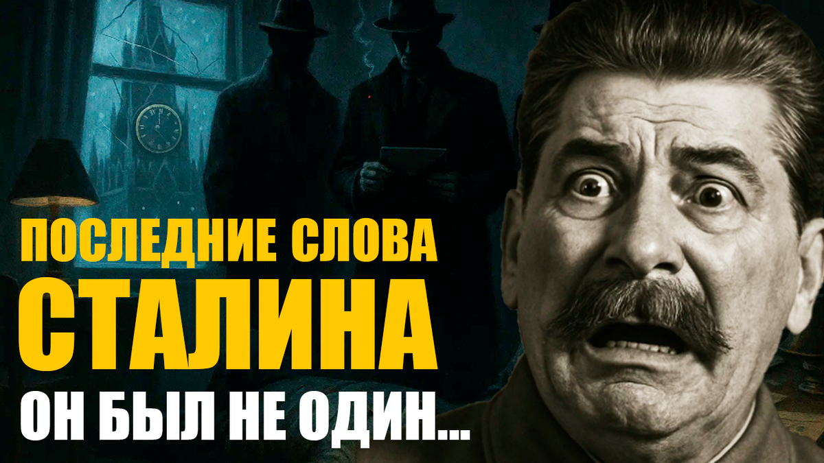 Иосиф Сталин. В последнюю ночь он был не один. Загадочные визитёры, чёрный конверт и последние слова вождя