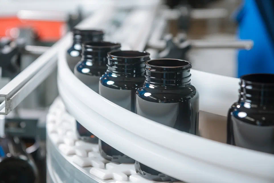 Производство ПЭТ-упаковок на заводе Инплайн.