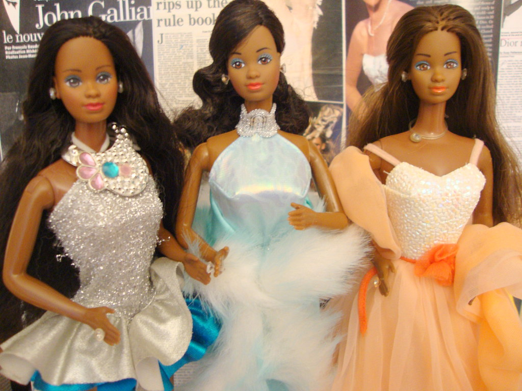 Spanish/Hispanic Barbie Face Mold Dolls, Mattel 