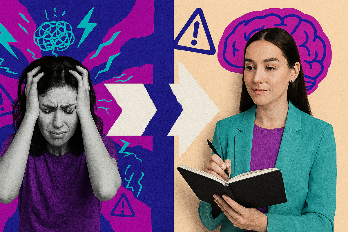 Сначала истерика - потом коучинг:-)