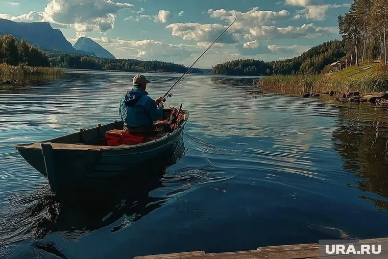 Рыбу он поймал в Чусовой
Фото: Создано в Midjourney © URA.RU