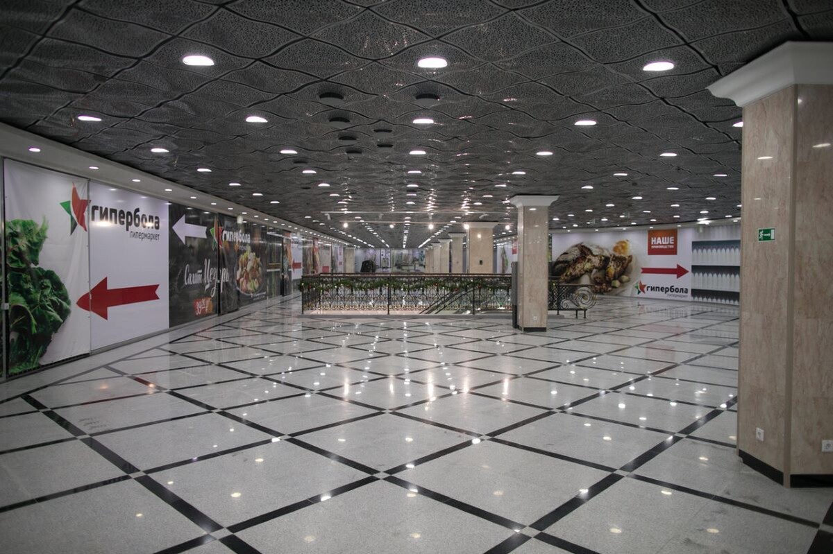 Опечатанный «Гринвич» опустел.  Фото: ФедералПресс / Евгений Поторочин