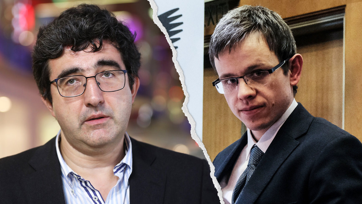    Владимир Крамник и Давид Навара.Федор Успенский, «СЭ»; Global Look Press