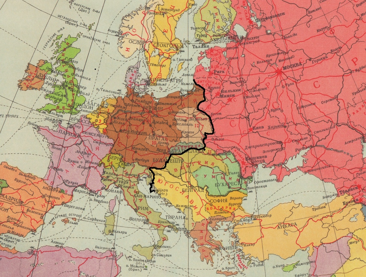 Граница фашистского блока в идеальной АИ