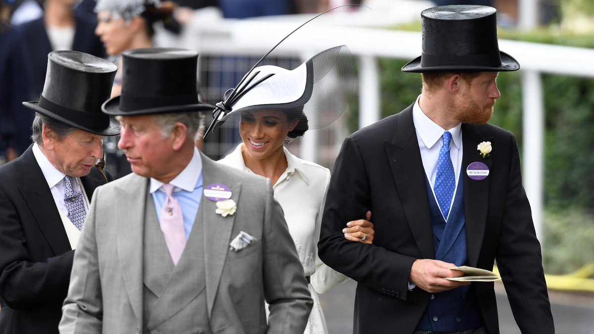 Карл, Меган и Гарри