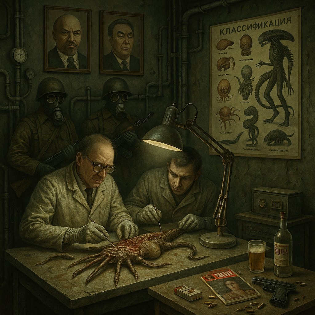 советские ученые изучают лицехвата