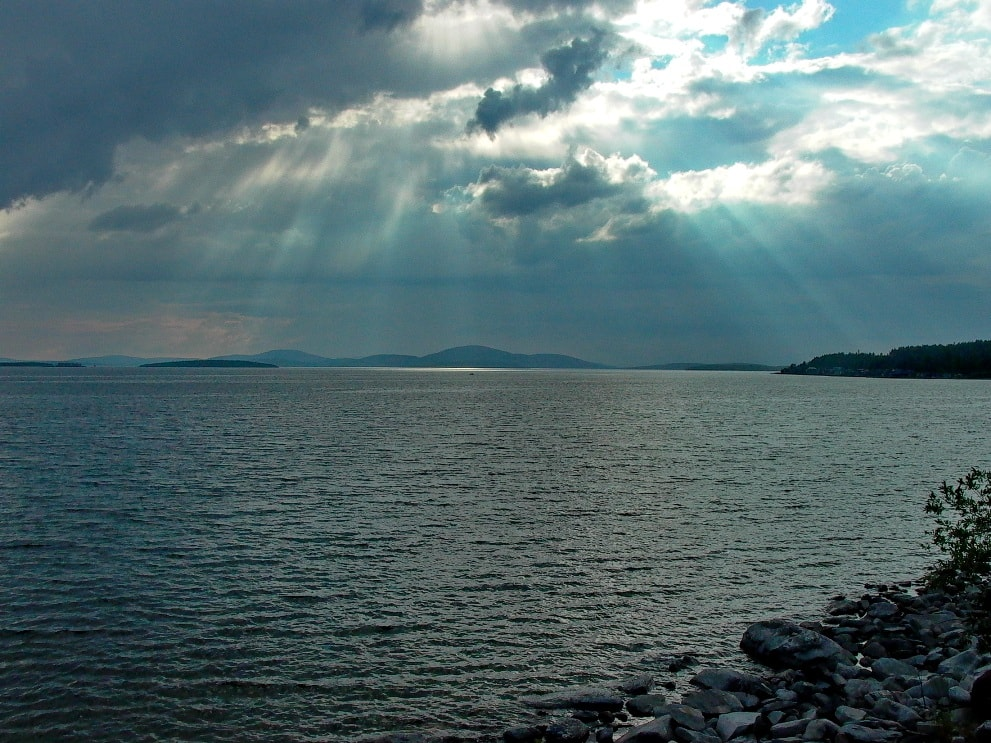 Тик-Губа, берег Имандры, Апатиты