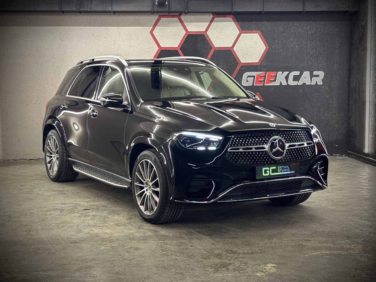 Оклейка Мерседес ГЛЕ в прозрачную бронепленку