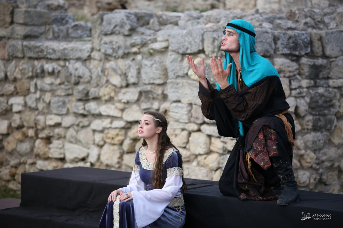 Спектакль в Херсонесе // Фото со страницы музея-заповедника «Херсонес Таврический» в ВК