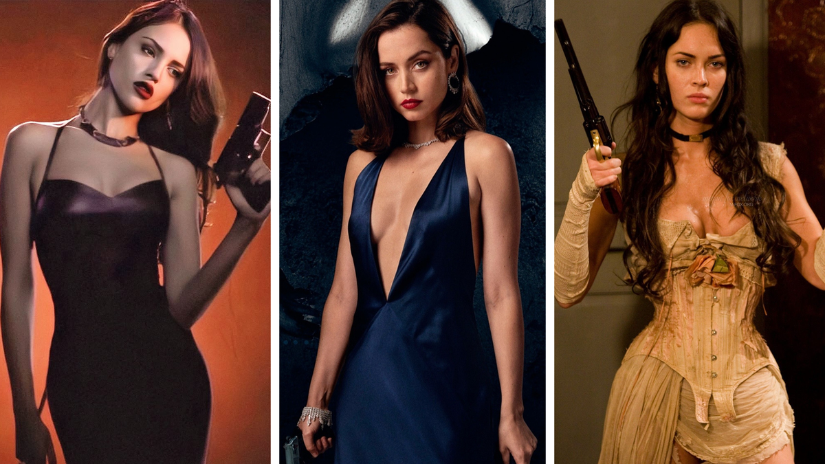 Эйса Гонсалес, Ана де Армас и Меган Фокс