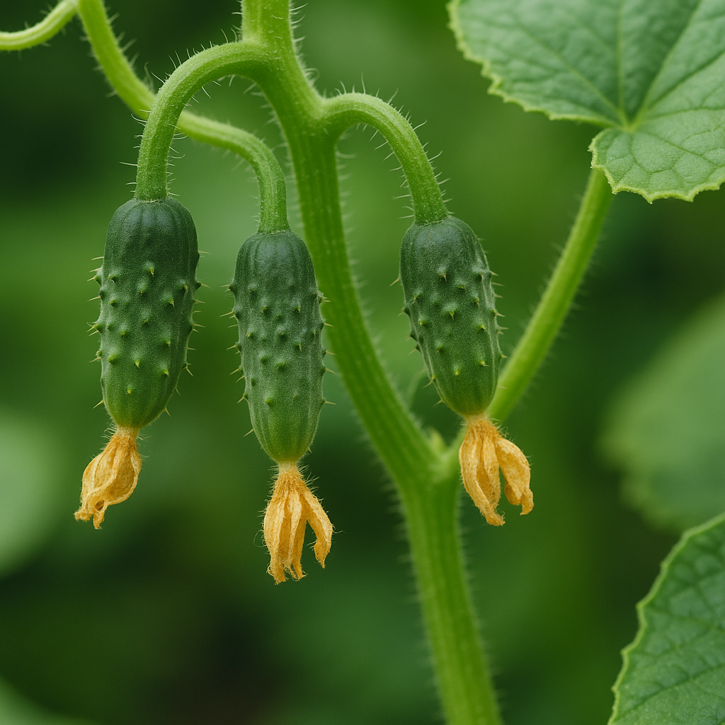 Огурцы не развиваются при низких температурах