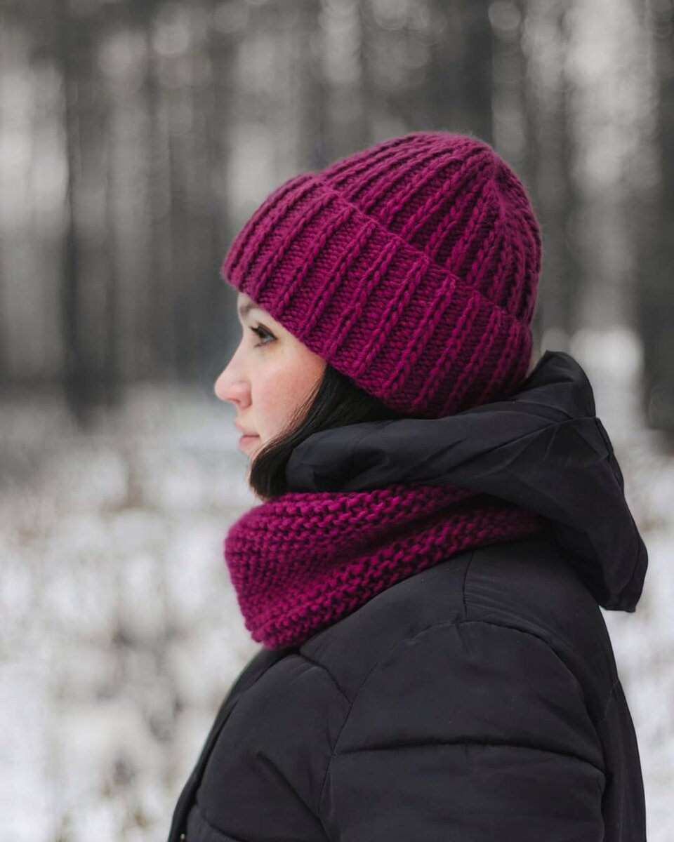 Комплект из норвежской шерсти