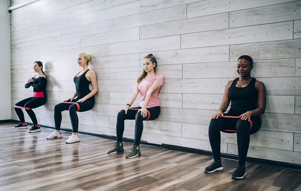 упражнение невидимый стул 