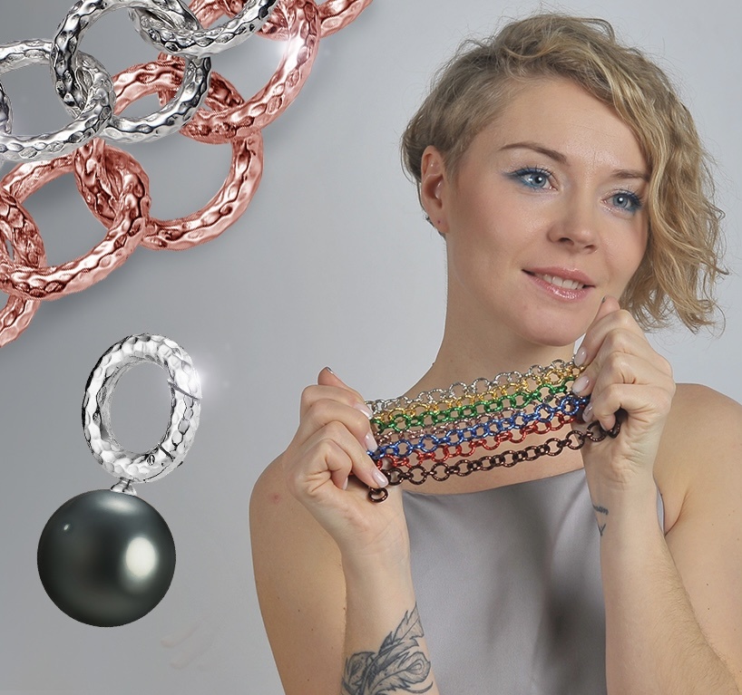 Браслеты-трансформер из коллекции "Звенья Любви" со сменными подвесками