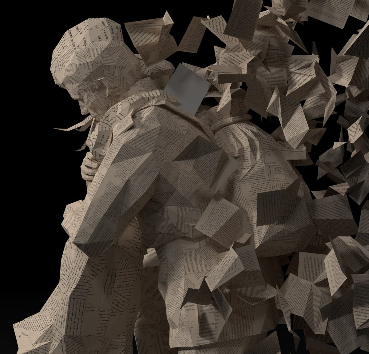 «Прощание». Скульптор: И.А. Гурко. Музей «Россия - моя история», г. Тверь