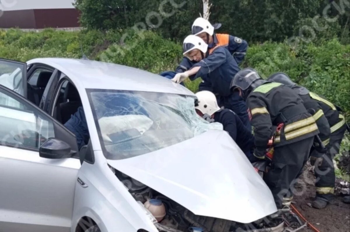    Водитель Volkswagen Polo погиб в ДТП на брянском участке трассы Р-120