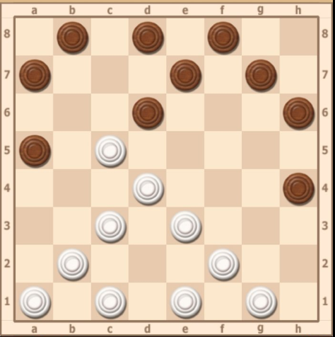 1.ED2 2.A3 BC7 3…CD6 4.AB2 5.A3 DC7 6…CD6 7.CB2 8.A3 HG5 9…ED6 11.E5! 12.B4 13.H2=