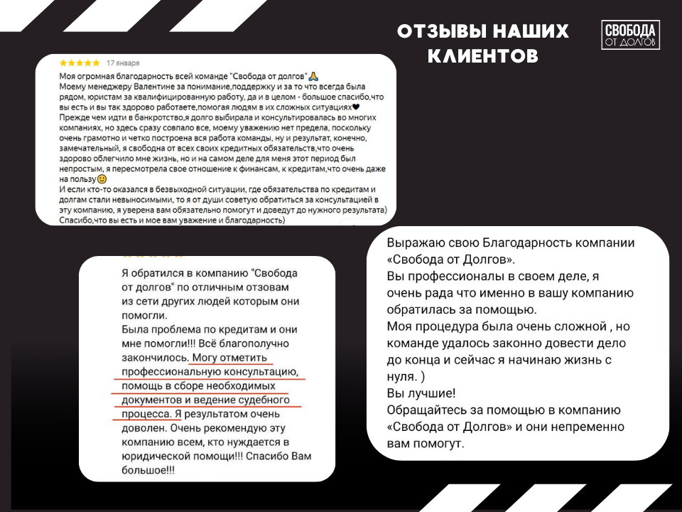 Уже более 1000 человек списали свои кредиты и долги законно 