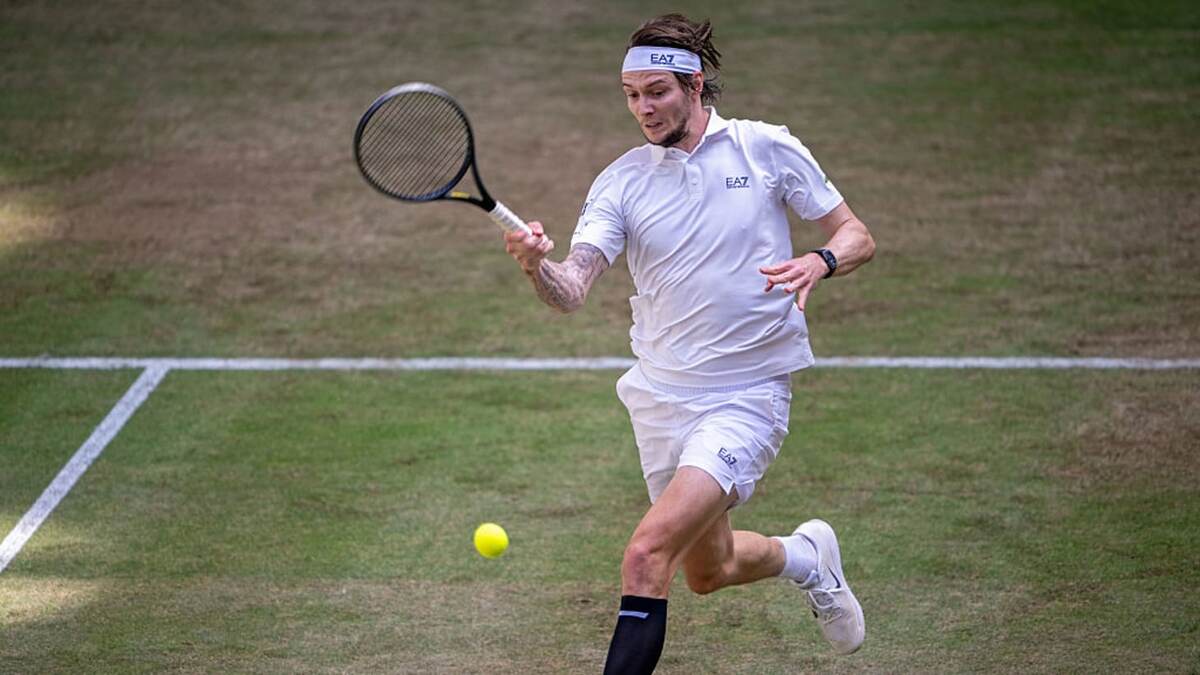 
Фото: 2025 Getty Images
Александр Бублик находится на пике формы