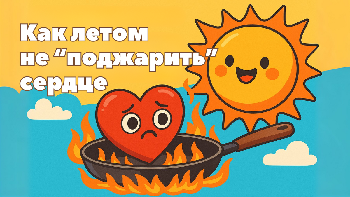 Как беречь сердце в жару