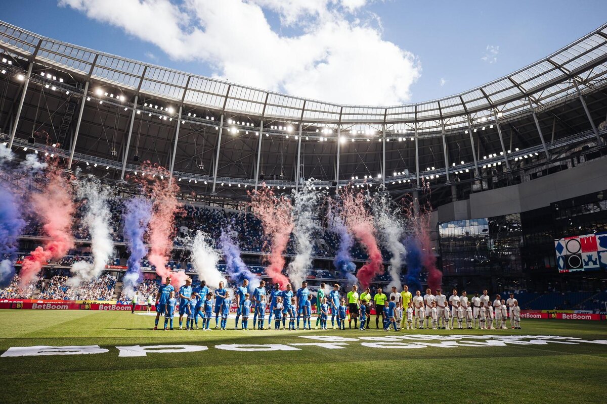 Матч «Динамо» - ОФК в июле 2024 года