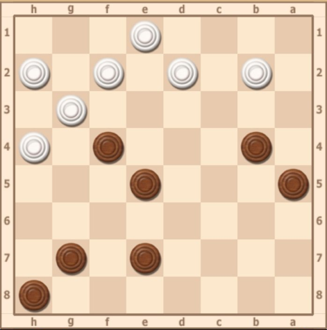 1.a3 c3 3.g5 4.d2 5.h4x