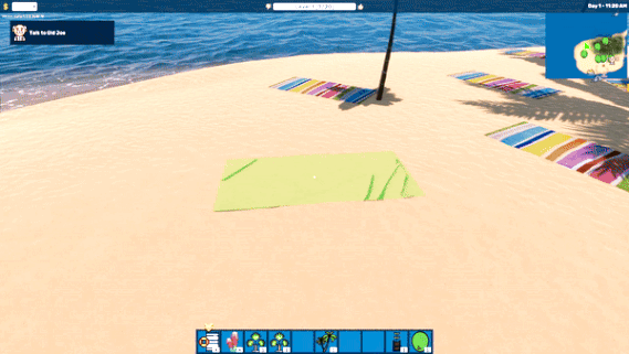 Анимация из игры Paradise Beach Simulator.