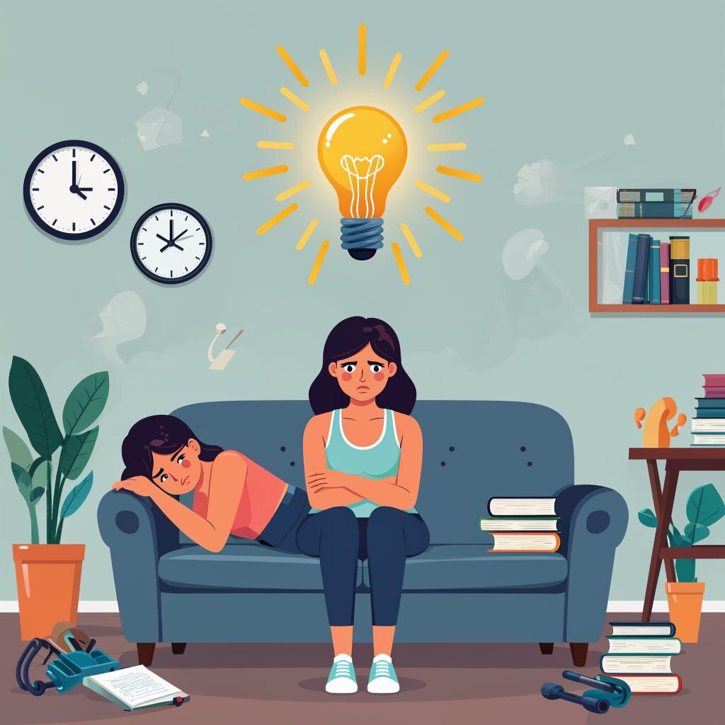 я 10 лет боролась с ленью.