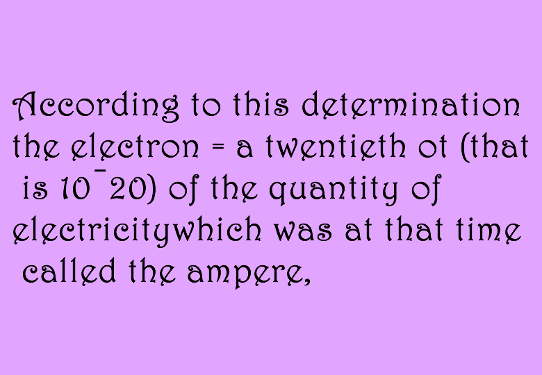 Как у физика Джорджа Стони «украли» термин «электрон»