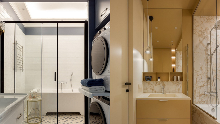 Слева проект Альбины Алиевой. Справа проект Данили Хутбеевой