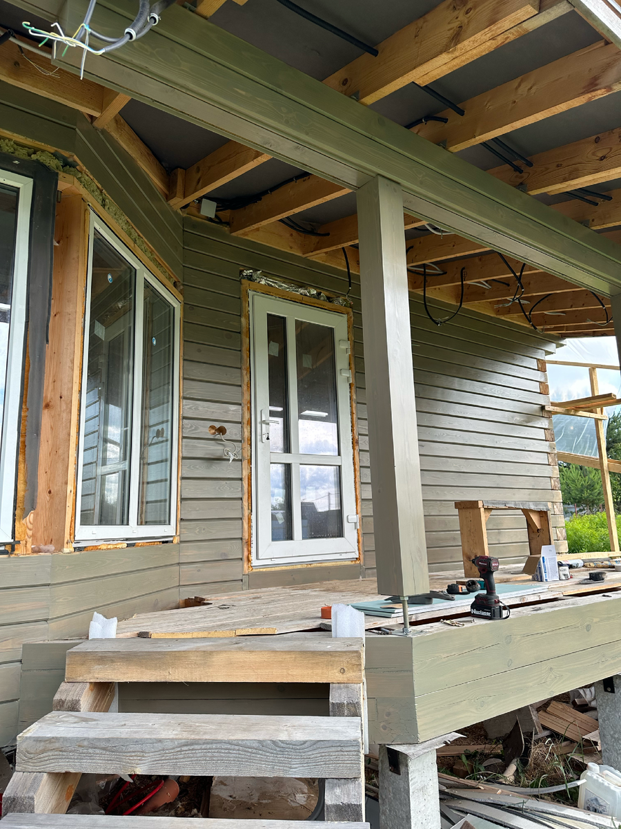 Домик преображается!