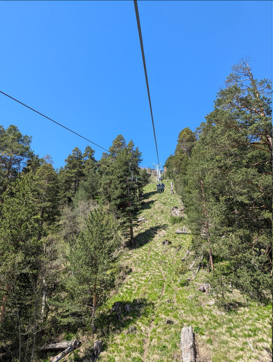 Подъём на гору Чегет