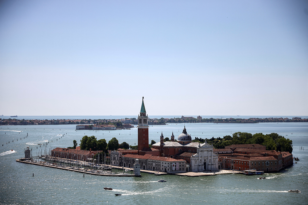 REUTERS / Yara Nardi📷Остров Сан-Джорджо