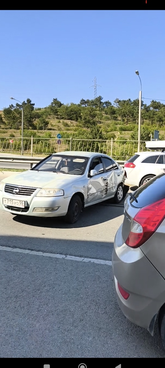 Автомобиль после ДТП