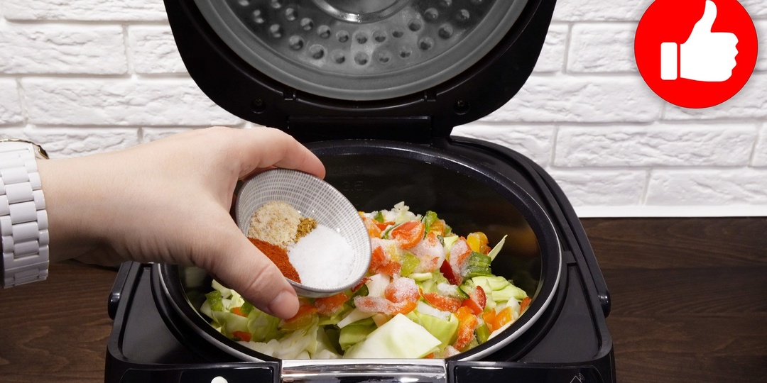 Овощное рагу в мультиварке