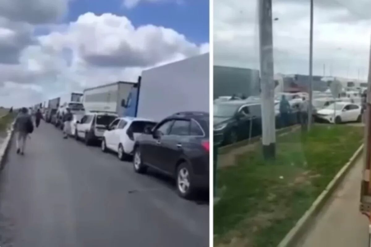    Ад на границе.