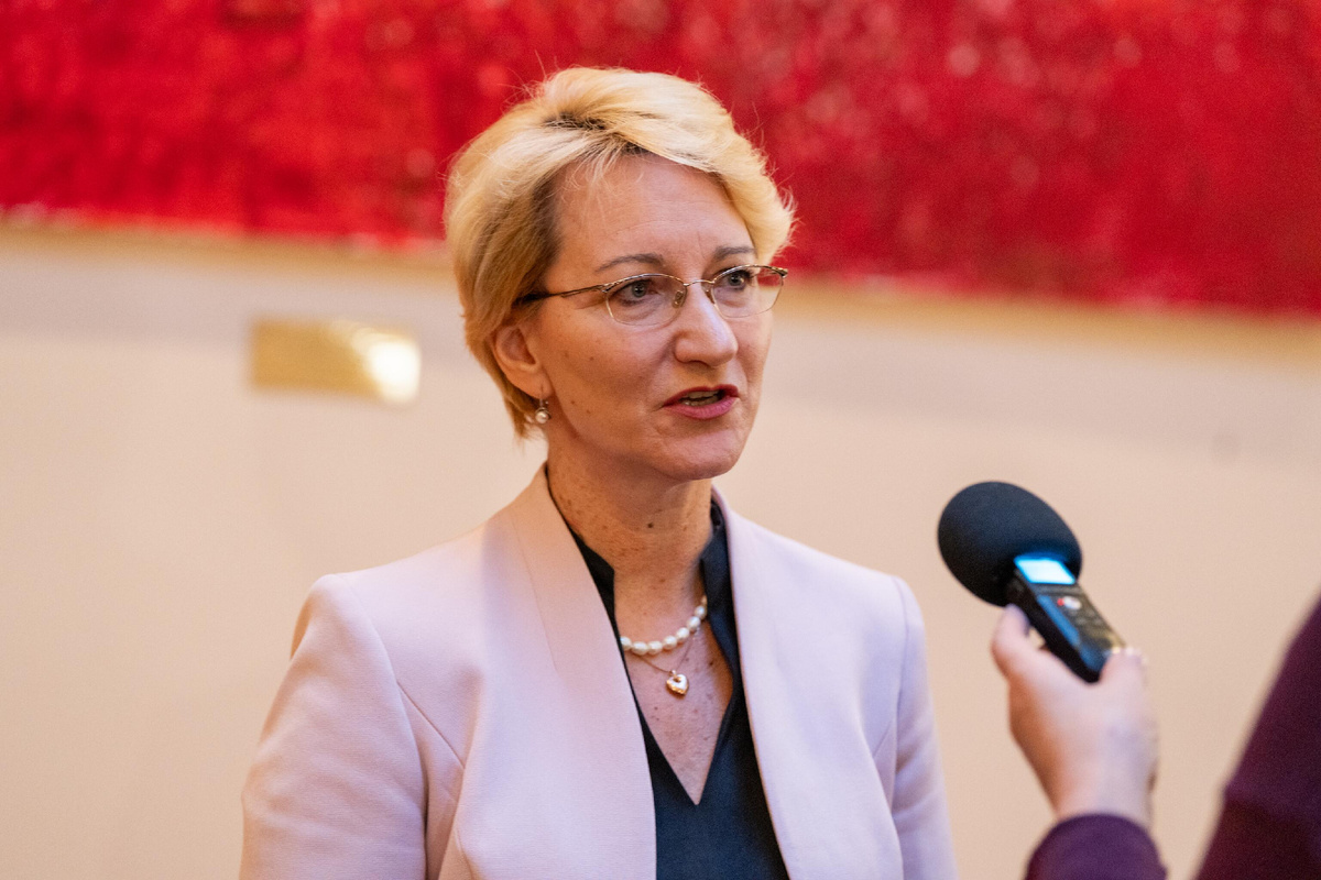 Министр образования Латвии Даце Мелбарде © CC BY-SA 2.0 / Saeima / Reinis Inkēns