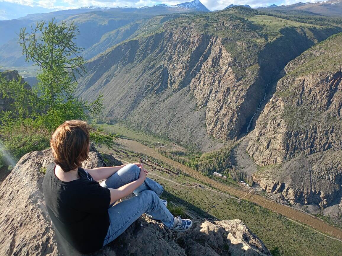 Моя супруга ничего не боится)