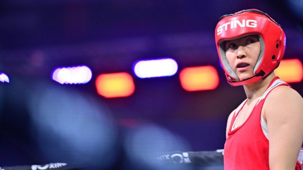    Бронзовая медалистка ОИ-2024 Назым Кызайбай начала домашний этап Кубка мира под эгидой World Boxing с уверенной победы / Фото: olympic.kz