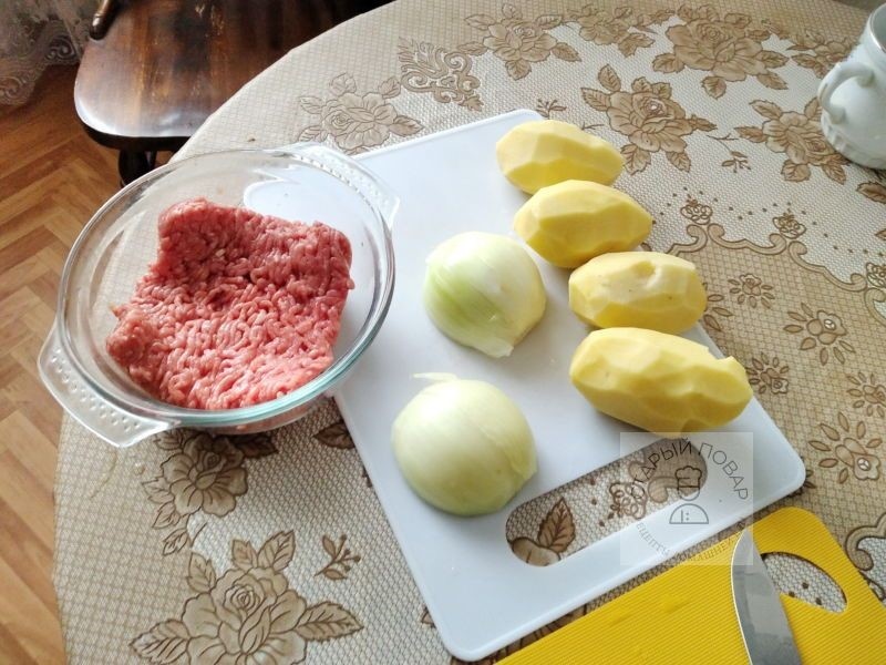 Ингредиенты для такого супа