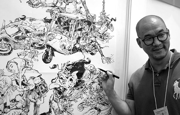 Автор за работой