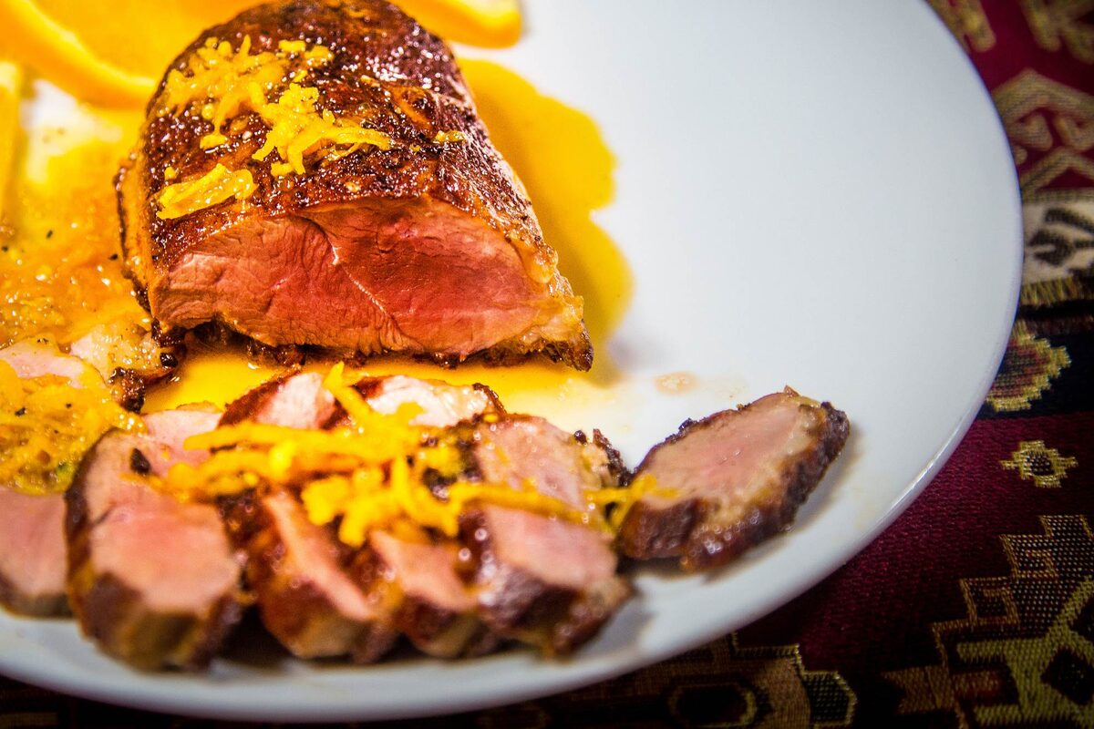    Секрет идеальной утиной грудки с хрустящей кожей и апельсиновым соусом