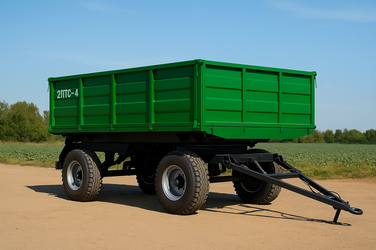 Прицеп тракторный самосвальный 2ПТС-4