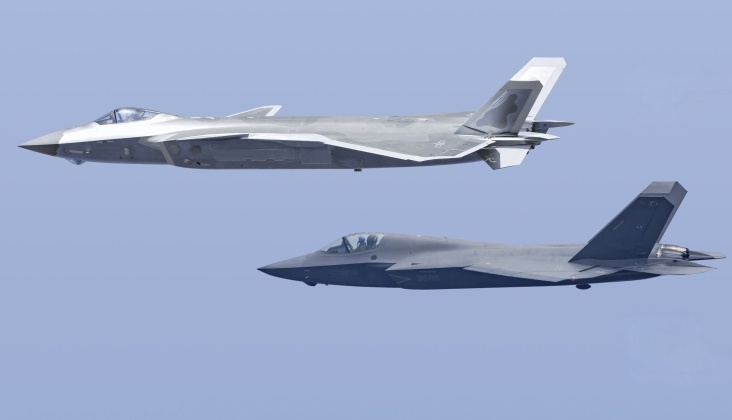 Сочетание J-20 и J-31: получат ли ВВС Китая комбинацию истребителей пятого поколения?. Фото: НОАК КНР