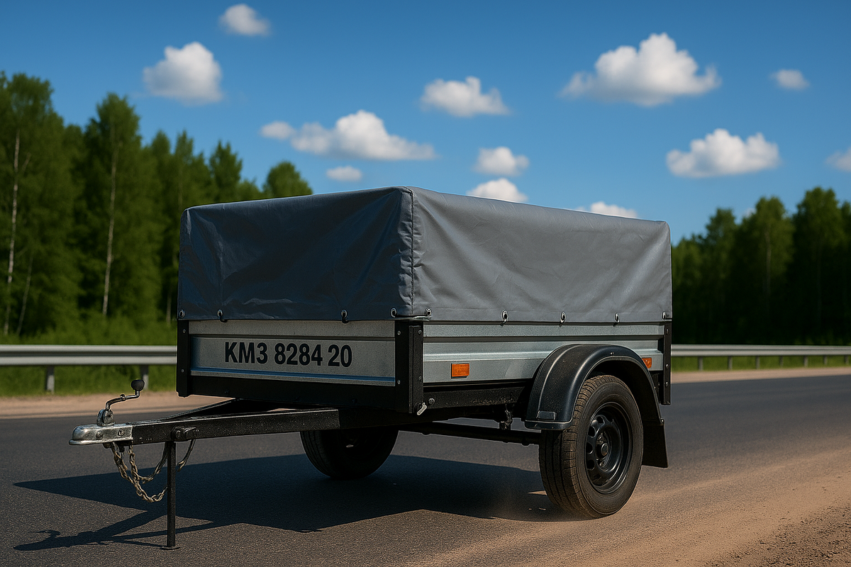 Тентованный прицеп КМЗ 8284 20