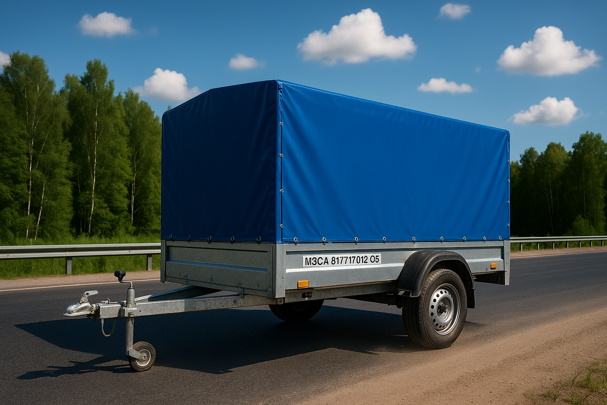 Тентованный прицеп МЗСА 817717.012-05